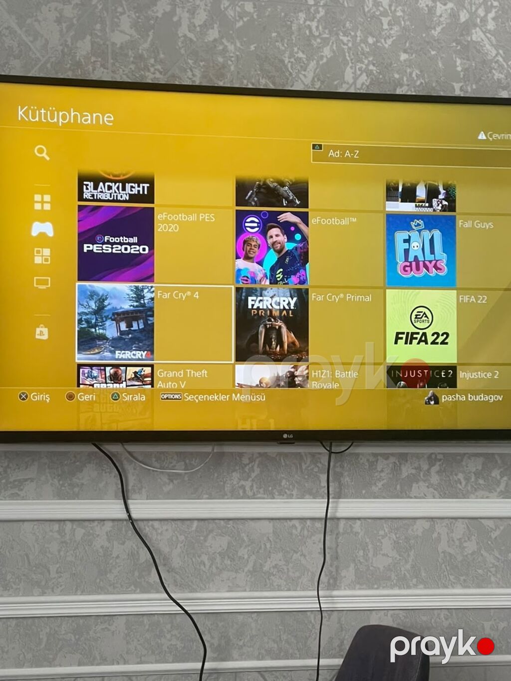 PlayStation 4 (PS4) oyun konsolu dəsti Komplekt: - PS4 konsolu (qara) — Oyun konsolları, Xırdalan (2)