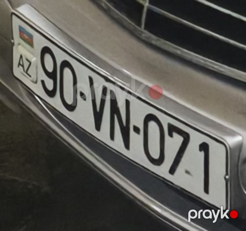 Avtomobil qeydiyyat nişanı - 90-VN-071 — Bakı