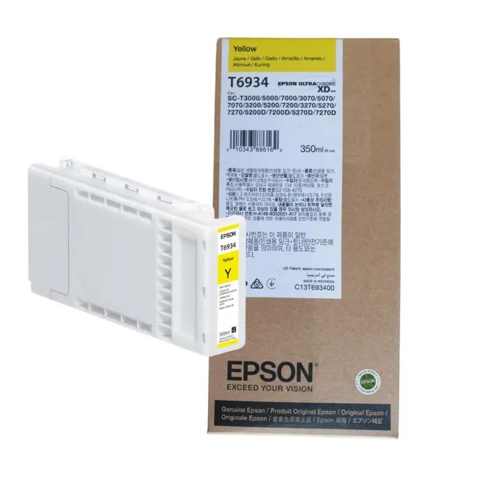 Epson UltraChrome XD T6934 T693400 Yellow Original Mürəkkəb Kartrici 350 ml — Elektronika, Bakı (2)