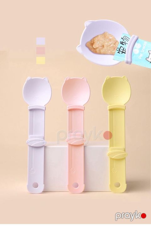 Pişiklər üçün qaşıq spoon_100 Orange — Bakı