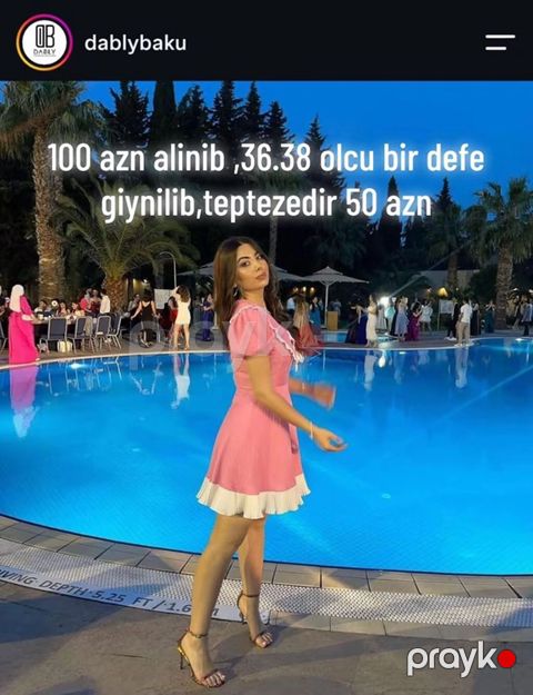 Gündəlik don, Mini — Bakı