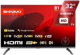 Yeni Televizor Shivaki 32" HD (1366x768), Ünvandan götürmə, Pulsuz çatdırılma, Ödənişli çatdırılma — Minor Electronics — Televizorlar