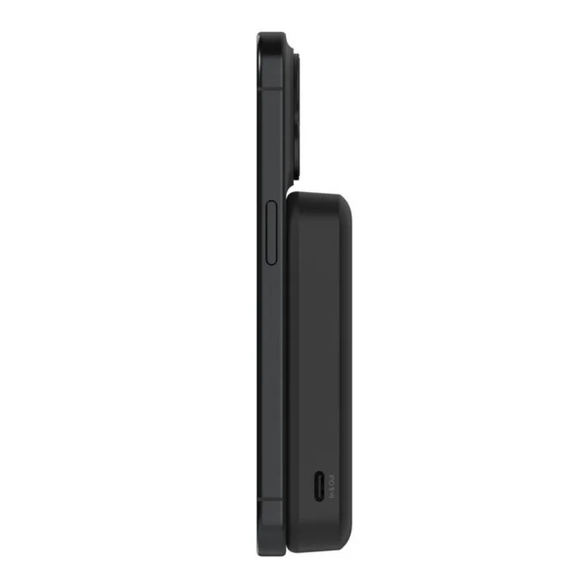 Power bank Belkin 8K Qi2 MagSafe compatible with kick stand Black — Mallar, Bakı (4)