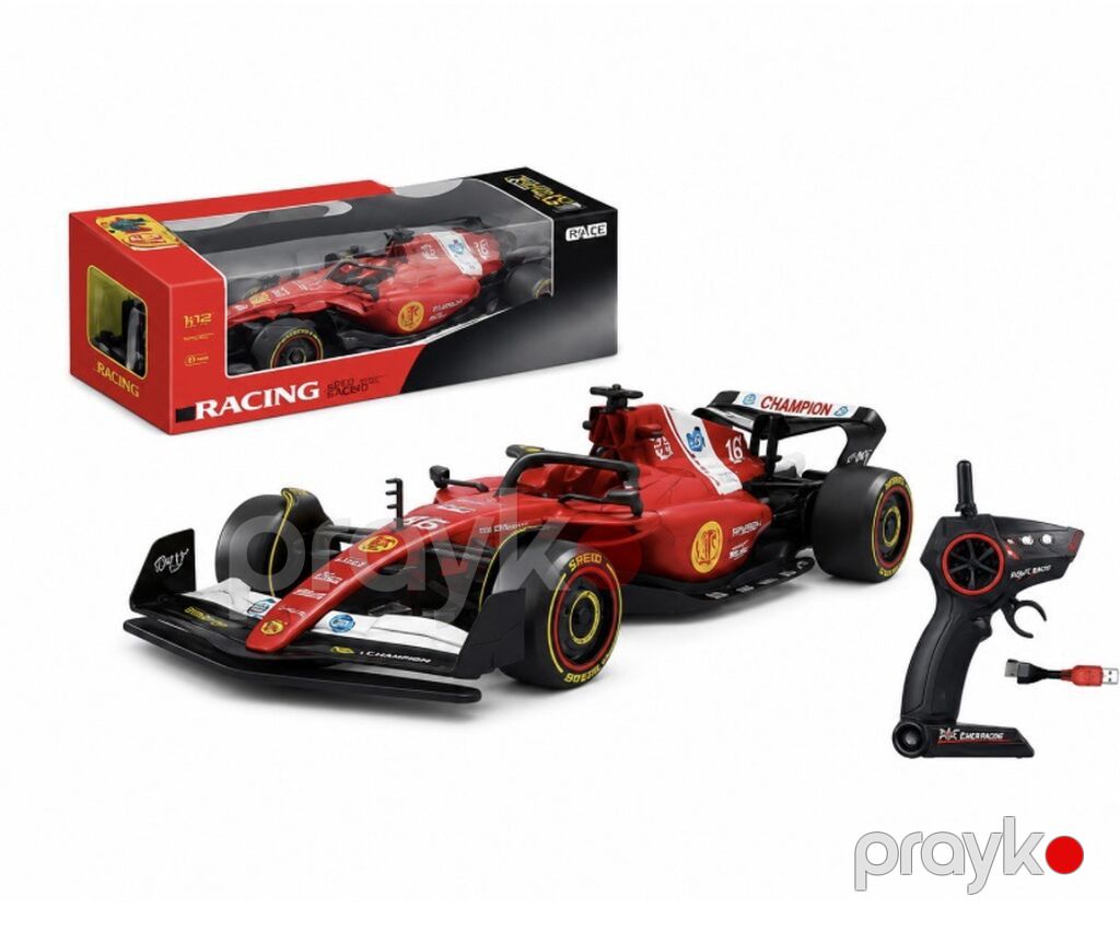 R/C Formula Yarış Maşını – 2.4GHz uzaqdan idarəetmə - Miqyas: 1:10 — Oyuncaq nəqliyyatı, Xırdalan (2)