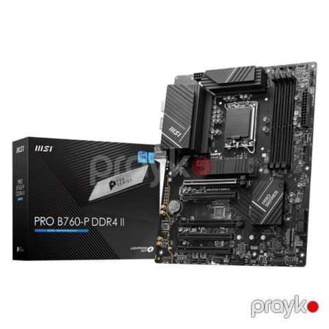 Ana plata “MSI Pro B760-P DDR4 II” (B760-P DDR4) — Bakı