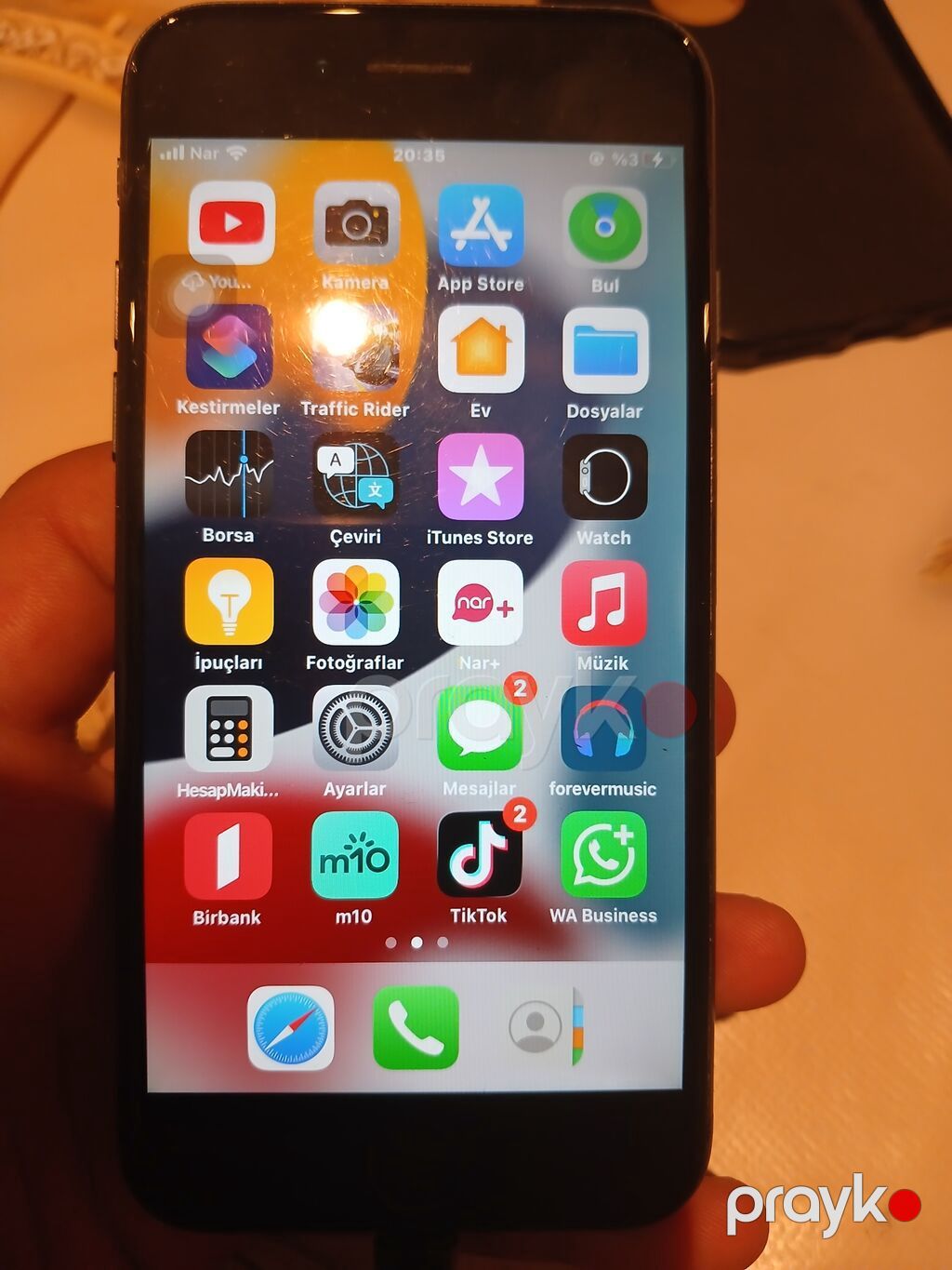 IPhone 7, 128 GB, Qara, Barmaq izi — Apple iPhone, Bakı (2)