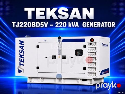 Teksan TJ220BD5V 220 kVA Dizel Generator — Bakı