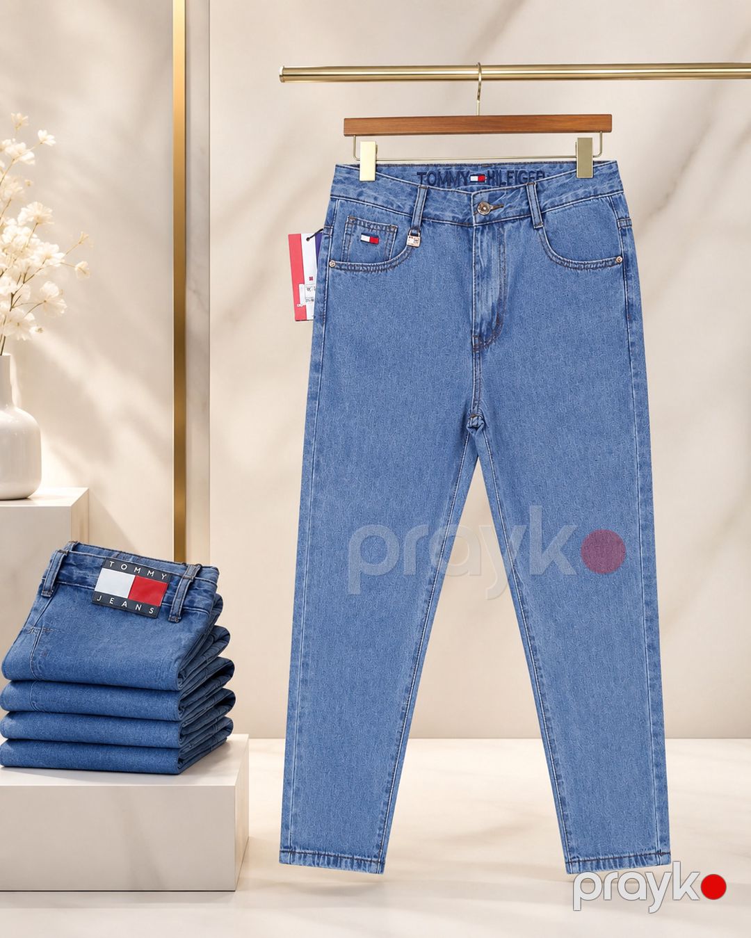 Düz cins, açıq göy, Denim, ölçü 38 — Mallar, Bakı (2)