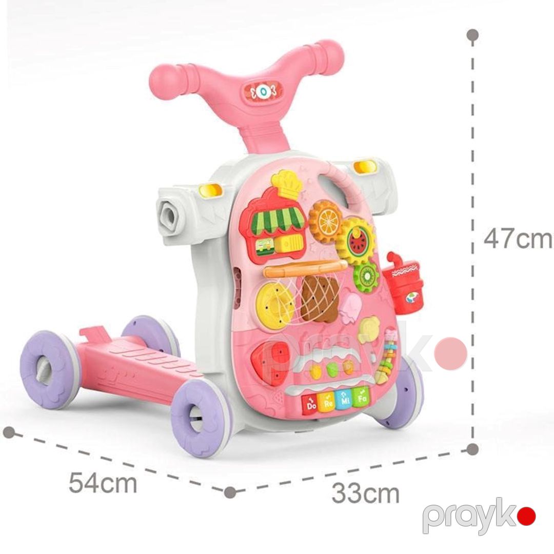 Yerimə üçün diyirlənən araba Scooter Mode, rəngbərəng — Mallar, Bakı (2)
