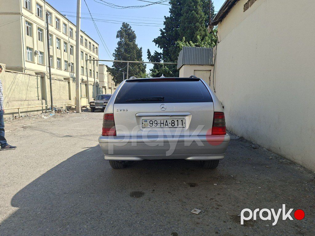 Mercedes C 230, 2.3 L, 1999 il, 291 000 km — Avtomobillər, Bərdə (7)