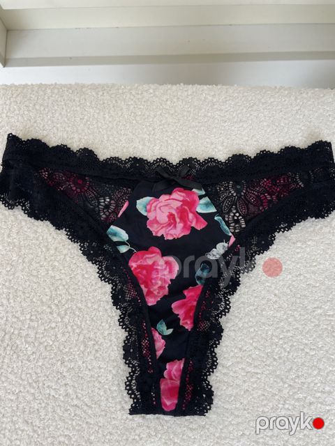 Strinqlər qadınlar üçün 24.00185, pambıq, qara, ölçü M — Bakı