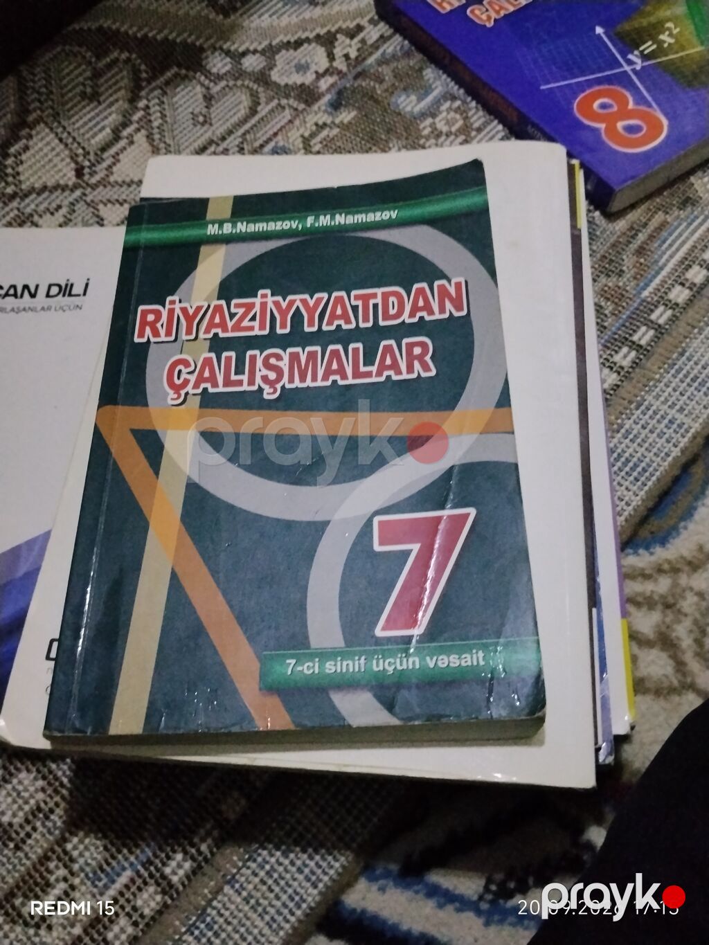 Riyaziyyat 7-ci sinif, 2020 il — Kitablar, Masazır (2)
