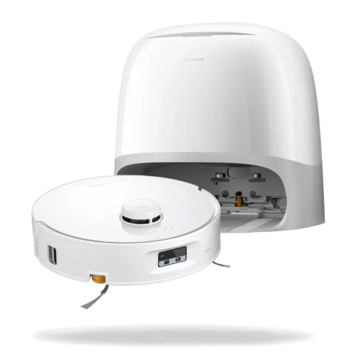 Robot tozsoran Roborock Qrevo Curv 2 Flow White — Robot tozsoran, Bakı (2)