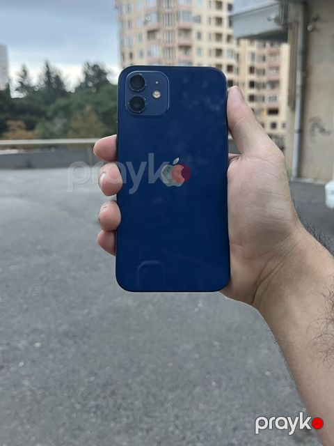IPhone 12, 64 GB, Mavi, Face ID — Bakı