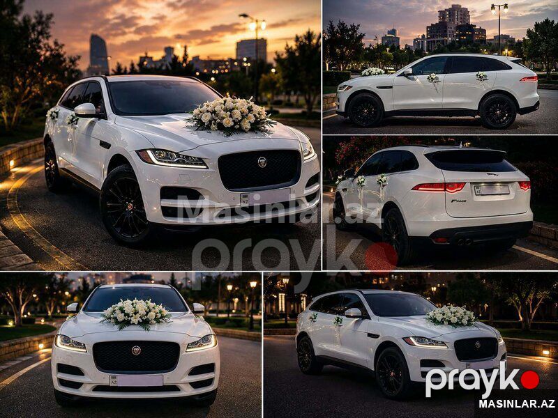 Jaguar Jaguar bey gelin toy masini sifarisi, 2021 il — Minik avtomobili icarəsi, Bakı (6)