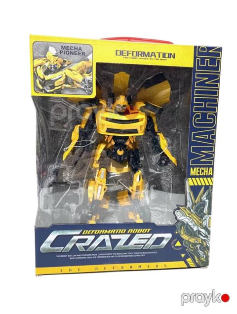 Robot-transformer DM-34C, sarı — Bakı