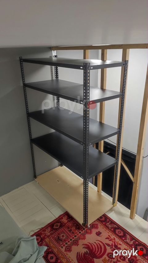 Yeni metal rəf satılır. Heç istifadə olunmayıb, tamamilə yenidir — Bakı