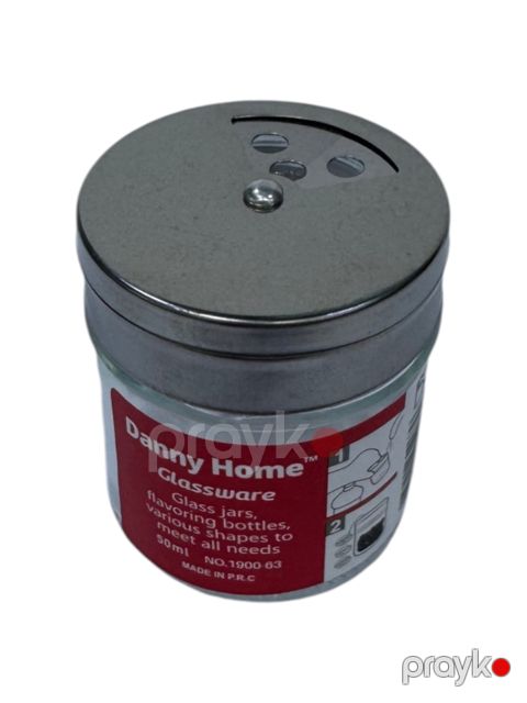 Duz qabı Danny Home, metal/paslanmayan polad, şəffaf/gümüşü, 50 ml — Bakı