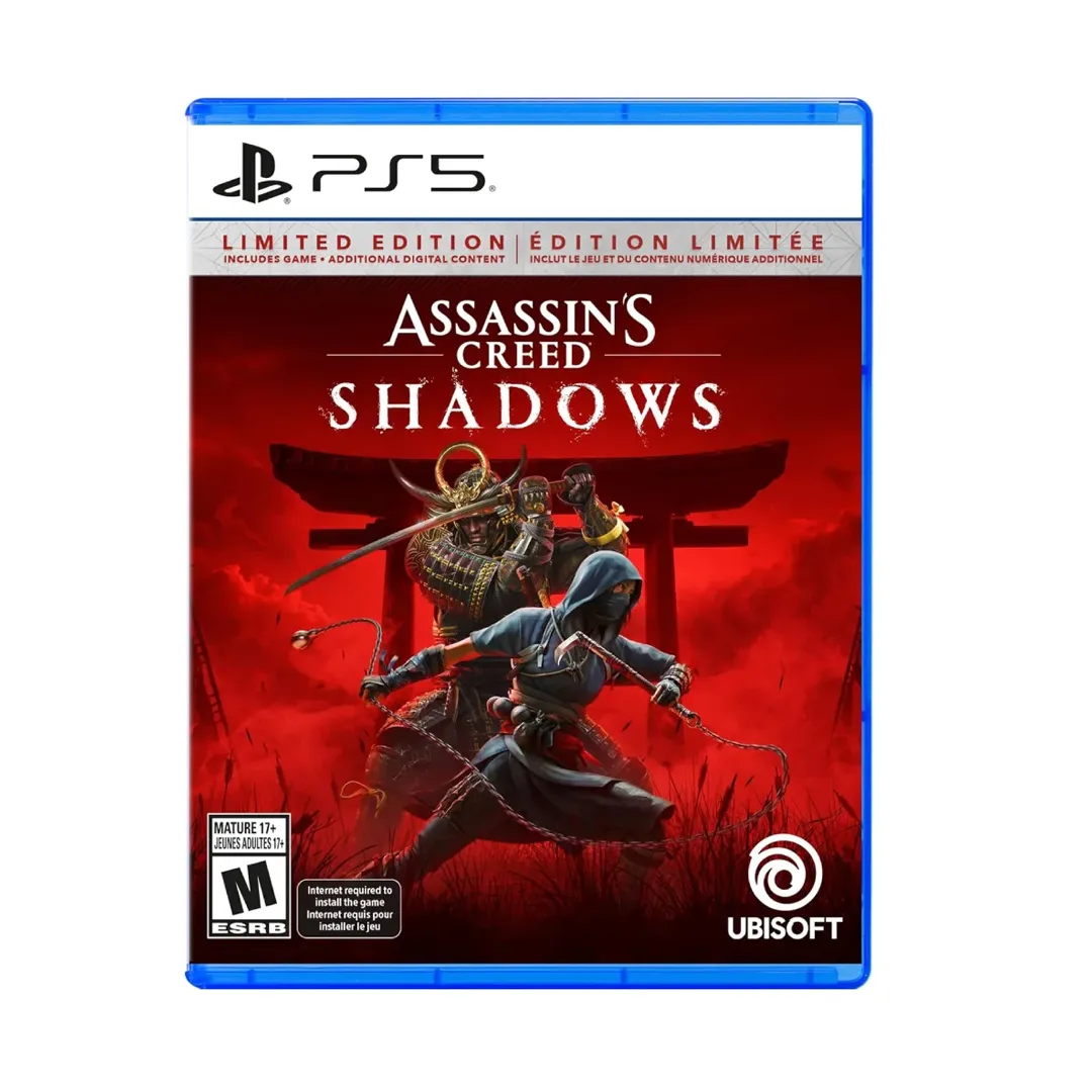 Oyun diski PS5 Black Assassin's Creed Shadows — Bakı