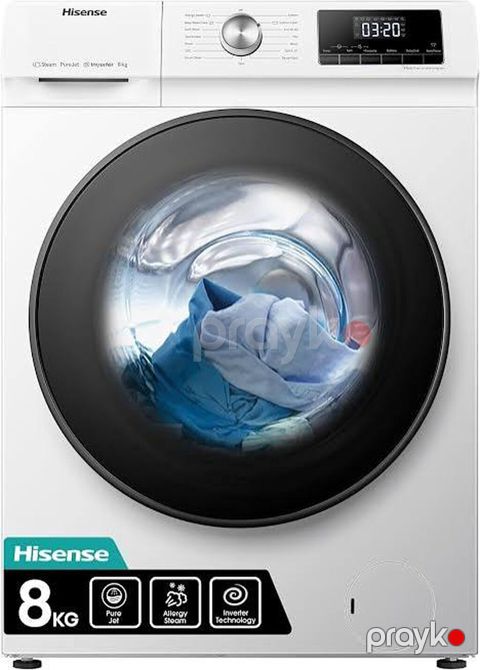 Paltaryuyan maşın Hisense, 8 kq, Yeni, Avtomat, Qurutmasız, Kredit var, Ünvandan götürmə, Pulsuz çatdırılma, Ödənişli çatdırılma — Bakı