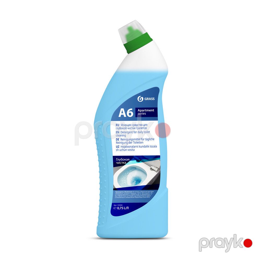 Tualet üçün vasitə Grass A6 Apartment Series, ətirsiz, 750 ml — Mallar, Bakı (2)