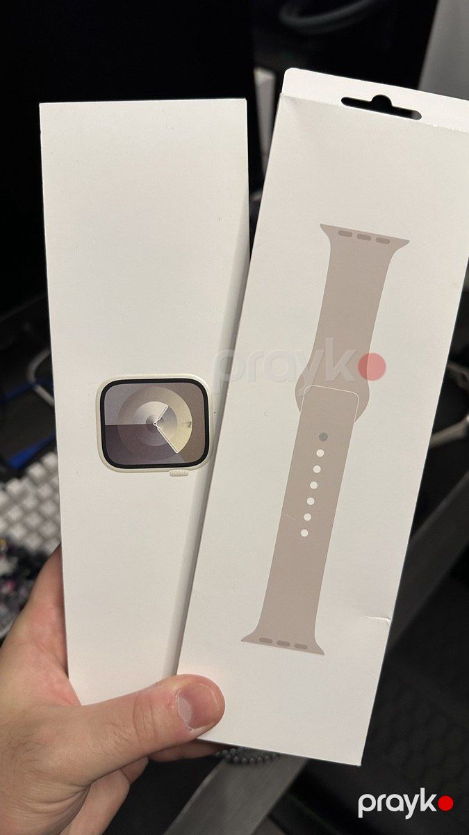 Apple Watch Series 9 Aluminum Starlight 45mm — Ağıllı saatlar və biləkliklər, Bakı (3)