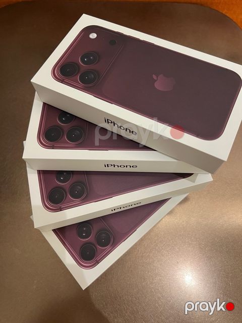 Apple iPhone 18 Pro Burgundy 256GB/12GB — Bakı