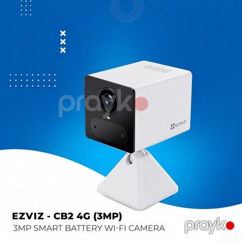 Ezviz CB2 4G 3mp 4G kamera Ezvız CB2 4G (3MP) 3MP yüksək görüntü — Bakı