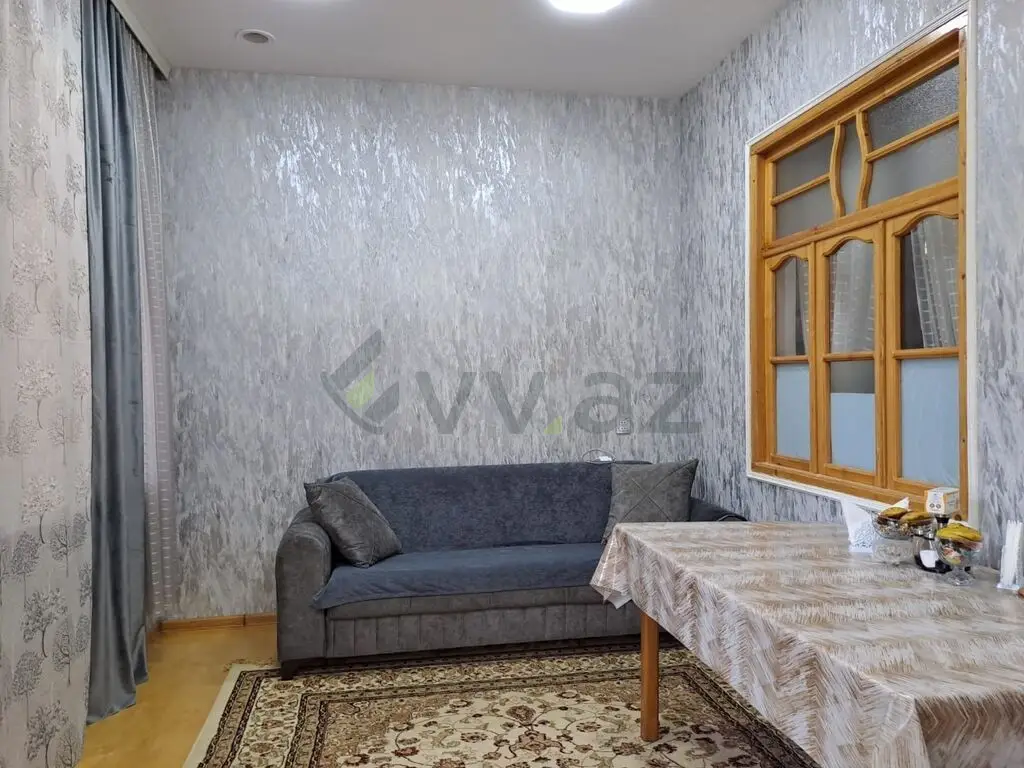 4 otaqlı Həyət evi Satılır, Oğuz — Ev, villa, Oğuz (7)