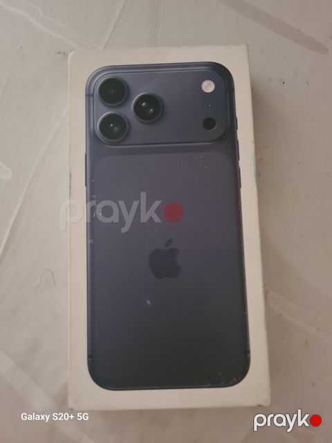 Apple iPhone 17 Pro Max Deep Blue 256GB/12GB qutusu — Bakı