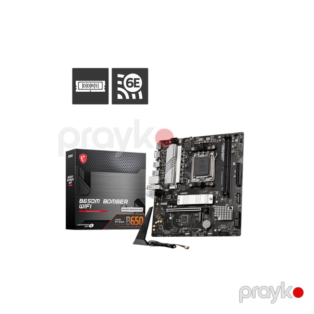 Komponent Kombo – MSI B650M DDR5 ana plata + Crucial 32GB DDR5 5600MHz RAM KOM-MR-138) — Komponentlər, Bakı (3)