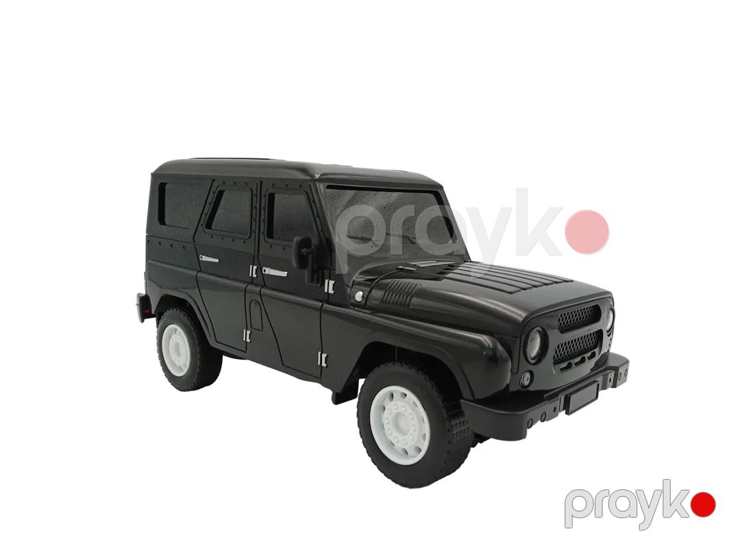 Radio ilə idarə olunan maşın UAZ M377225588-7, qara — Mallar, Bakı (3)