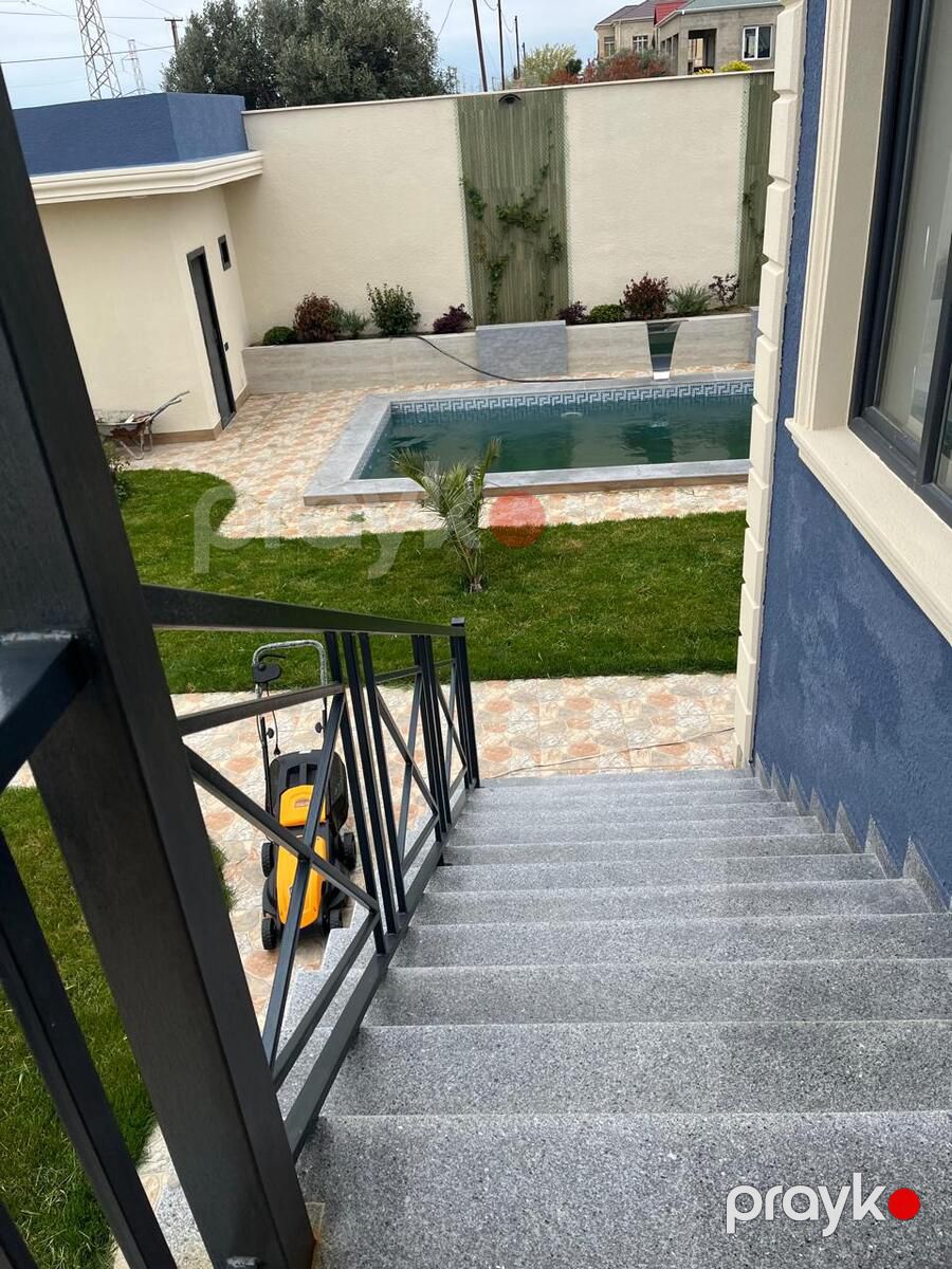 Satılır 6 otaqlı həyət evi/bağ evi 200 m² — Ev, villa, Bakı (2)