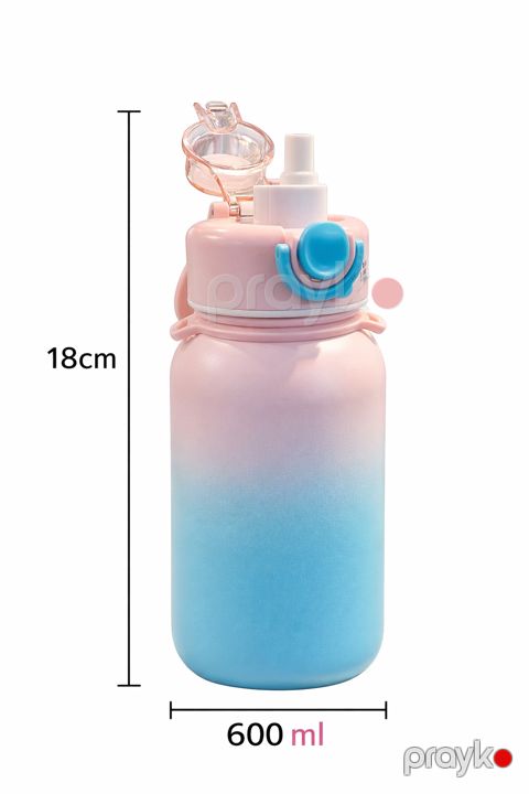 Termos 22691080, paslanmayan metal, 600 ml, rəngbərəng — Bakı