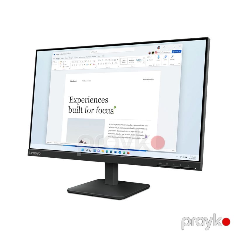 Monitor Lenovo L24-4e/ 23,8″ 100HZ (68C2KAC1EU) — Monitorlər, Bakı (2)