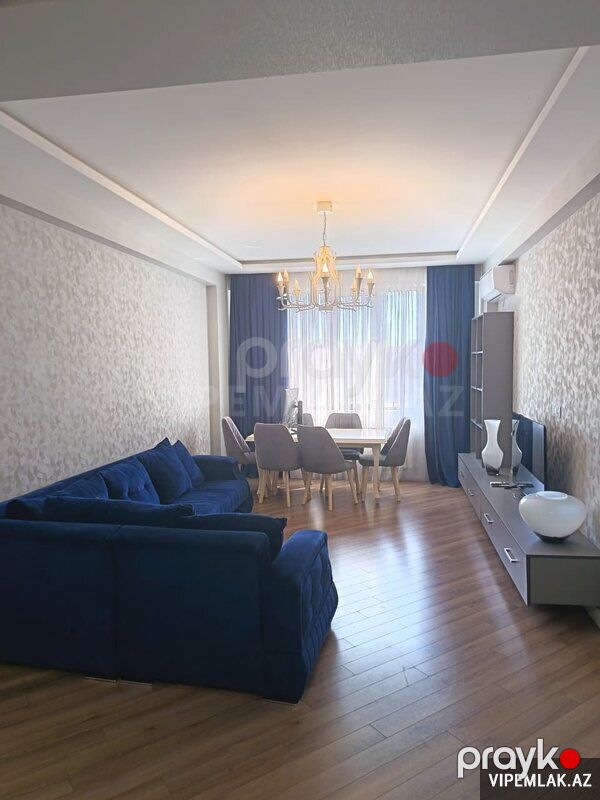 Yasamal rayonunda 3 otaqlı Yeni tikili Kirayə verilir, 120 m² — Mənzil, Bakı (2)