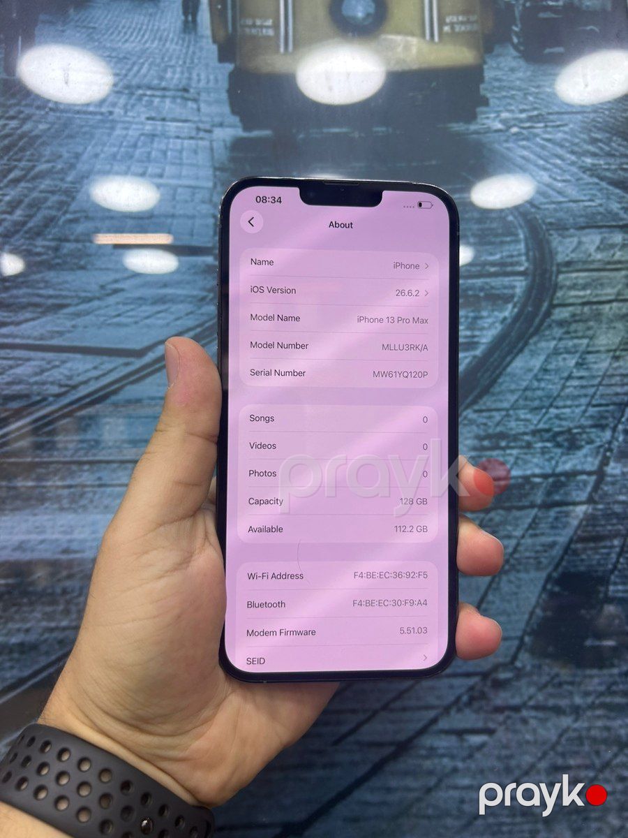 Apple iPhone 13 Pro Max Sierra Blue 128GB/6GB — Smartfonlar, Bakı (3)