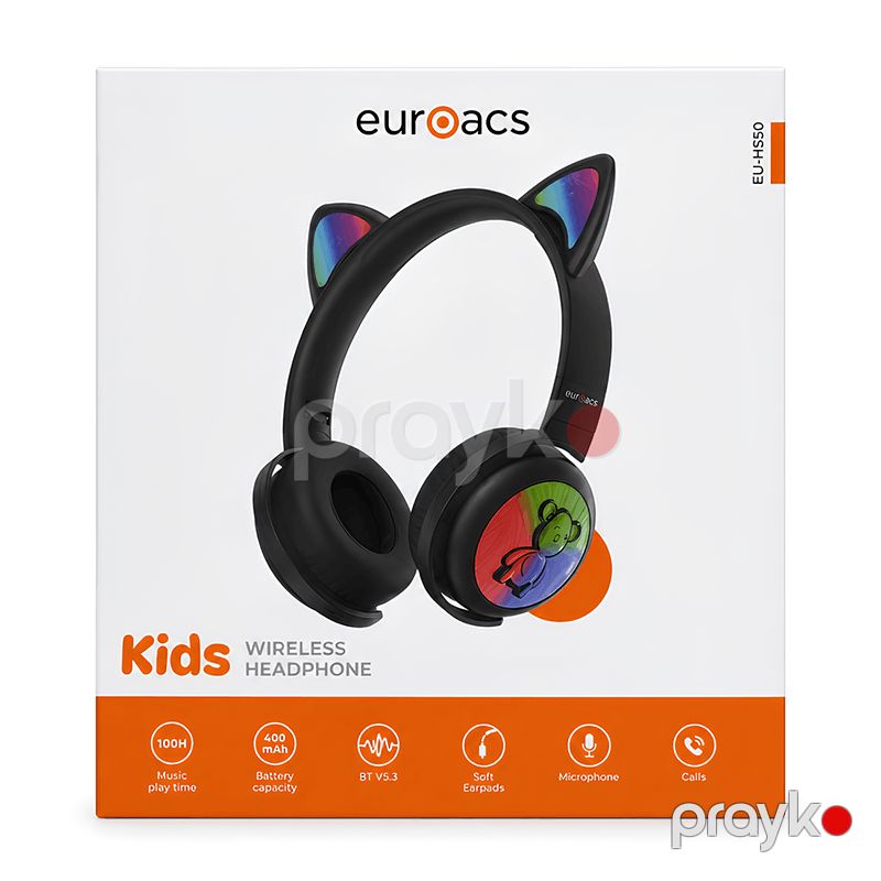 Qulaqlıq Euroacs EU-HS50 Black — Qulaqcıqlar, Bakı (2)
