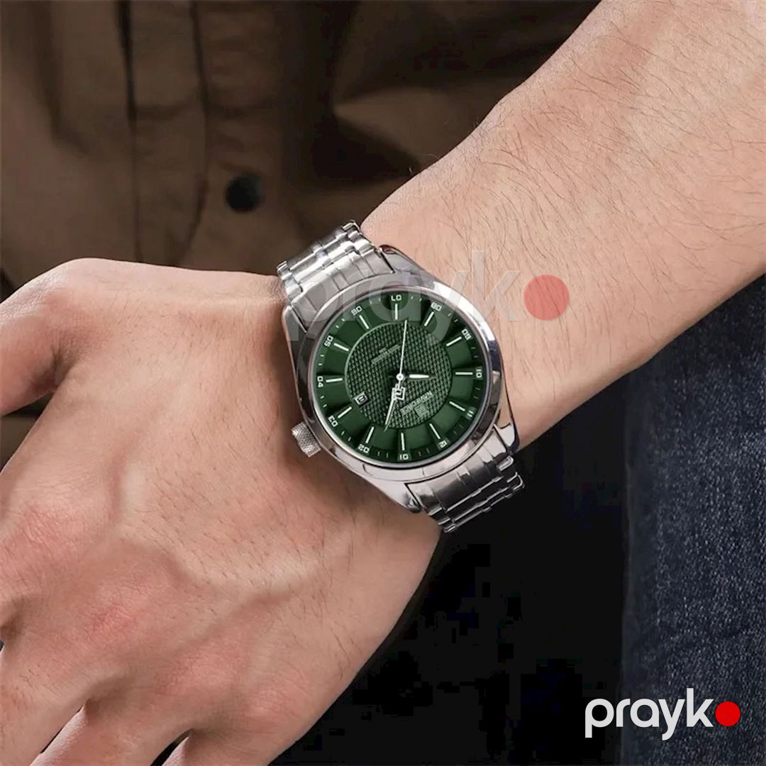 Qol saatı Naviforce NF8032 Silver/Green — Mallar, Bakı (3)