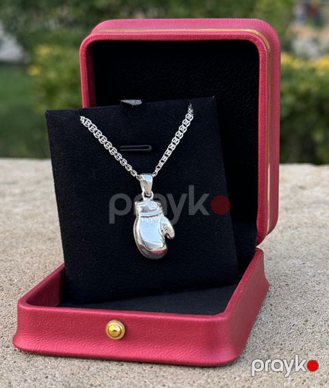Kulonlu zəncir kişilər üçün GL0067, gümüş 925 əyar — Bakı