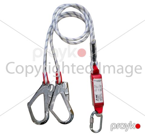 Kəmər amortizator (lanyard) düşmədən qorunmaq üçün A-Stabil EALEAL10206, 1.8 m — Bakı