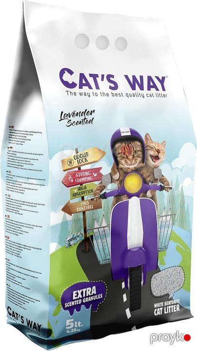 Doldurucu Cat's Way Lavender, 5 l — Bakı