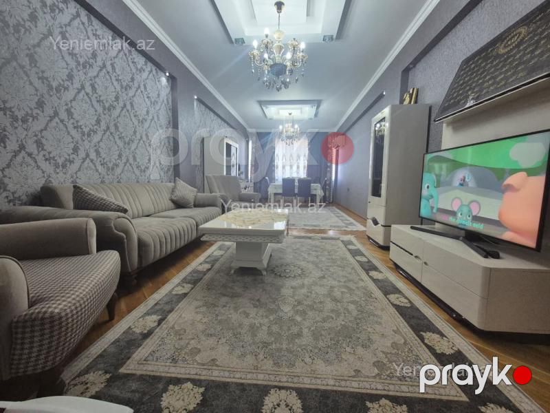 Satılır 3 otaqlı Bina evi menzil (Yeni tikili), 115 m², Nizami rayonu — Mənzil, Bakı (2)