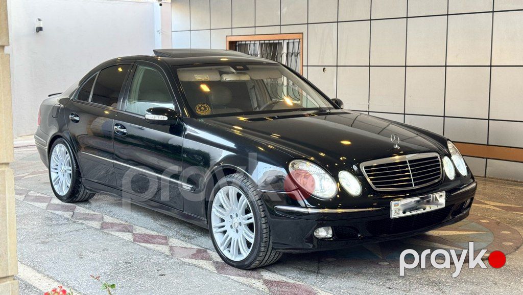 Mercedes E 320, 3.2 L, 2002 il, 320 000 km — Avtomobillər, Bakı (9)
