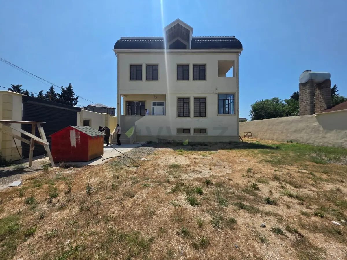 4 otaqlı Həyət evi Satılır, Mərdəkan, Xəzər, Bakı — Bakı