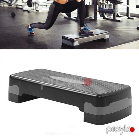 Tənzimlənən Step Platforma – Fitness və Kardio Məşq Pilləkəni — Bakı
