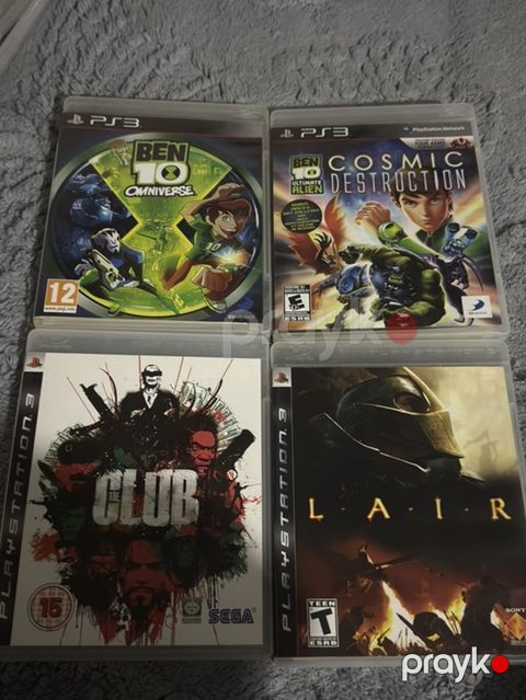 PS3 oyun diskləri toplusu Hamisi Ela veziyyede Manualli di coxsu — Bakı