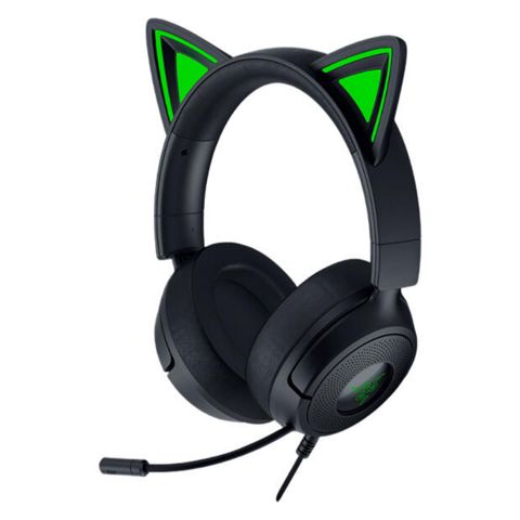 Razer Headset Kraken Kitty V3 X, mini-jack, 1.3m, black (RZ04-05350200-R3M1) — Bakı