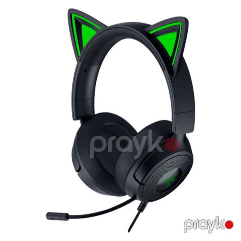 Razer Headset Kraken Kitty V3 X, mini-jack, 1.3m, black (RZ04-05350200-R3M1) — Bakı