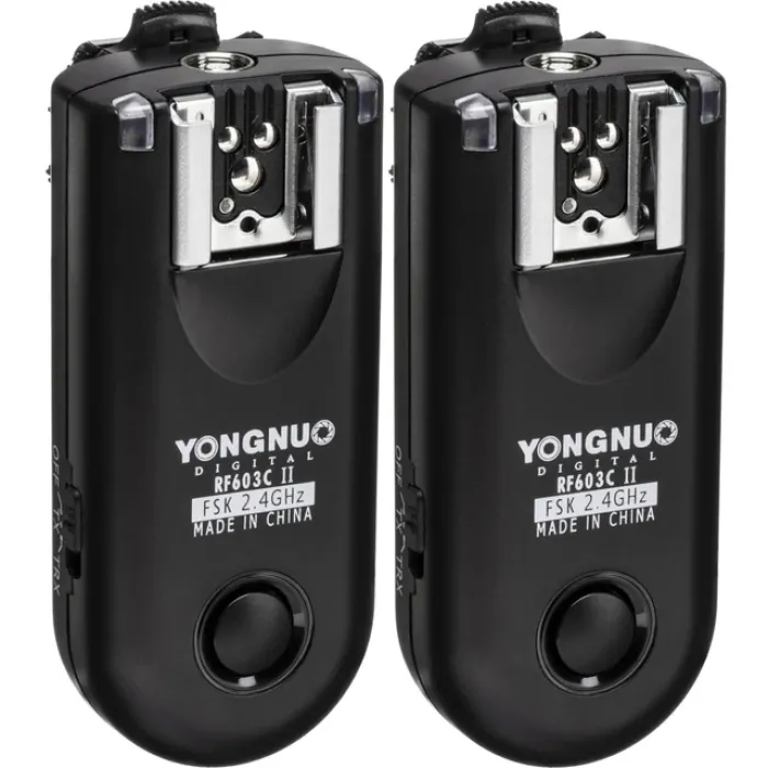 Yongnuo RF-603 II Simsiz Flash Tətikləyici Dəsti (Canon/Nikon Universal) — Bakı